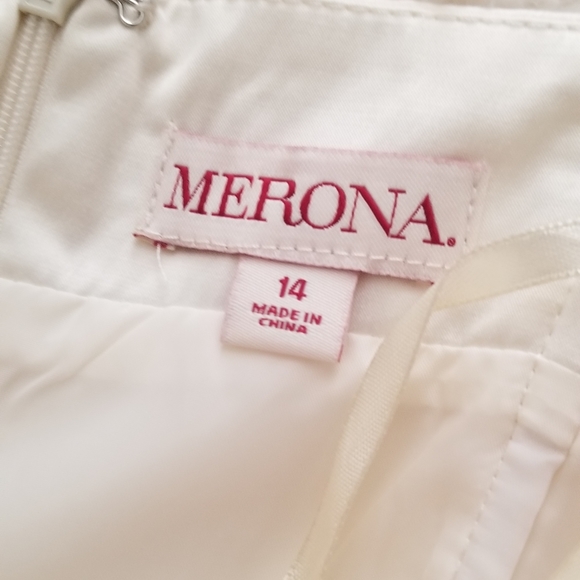 Off White (Cream) Tube Dress Size 14 - Picture 5 of 6